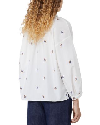 Wkdbutterfly Embroidered Poplin Shirt