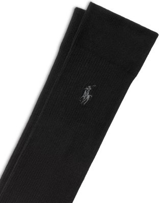 Ribbed Knee High Socks