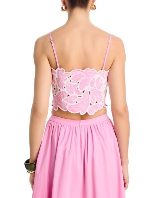 Paisley Bloom Embroidered Top