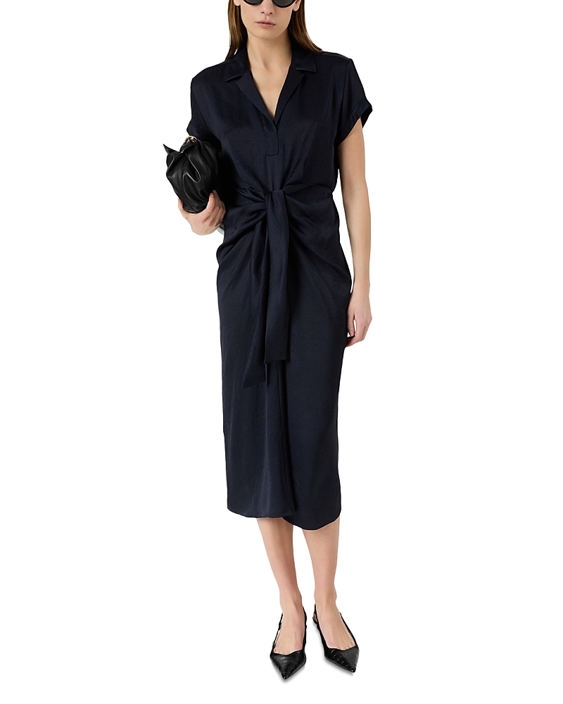 Gerard Darel Rosy Tie Front Dress