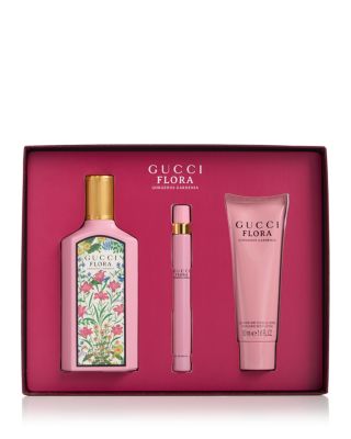 Flora Gorgeous Gardenia Eau de Parfum for Women and Body Lotion Trio Gift Set ($241 value)