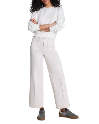 Authentic 360 High Rise Cropped Wide Jeans