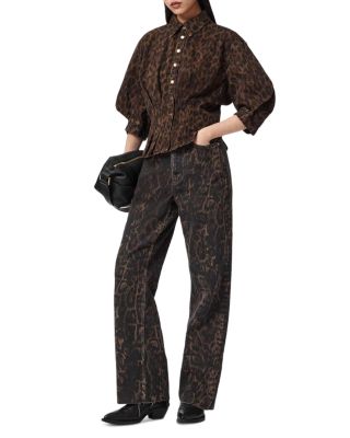 Nancy Denim Shirt in Leppo Brown