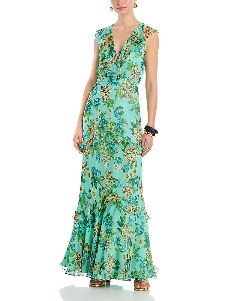 Saloni Rita Silk Dress