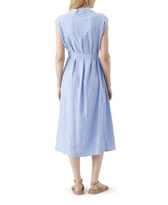  Abby Stripe Shirt Dress