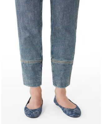  Women's Lunar Year Ballerina In Denim