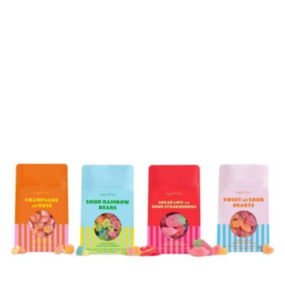 Assorted Mixed Candy Bags, Set of 4