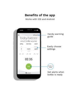 Smart Bottle & Breastmilk Warmer With Bluetooth