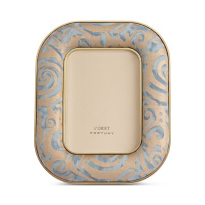 Fortuny Rue Jacob Frame - Maori Blue, 5" x 7"