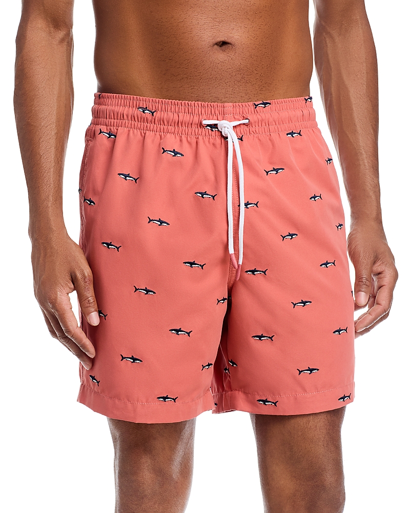 Trunks Surf & Swim Co. Sano Sharks 6.5 Swim Trunks