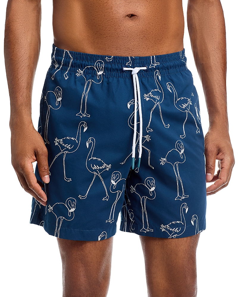 Trunks Surf & Swim Co. Sano Flamingo 6.5 Swim Trunks