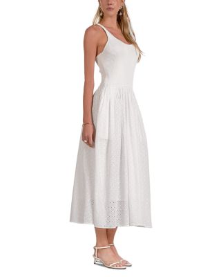 Mixed Media Maxi Dress