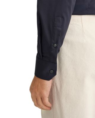 Contemporary Fit Solid Signature Twill Shirt