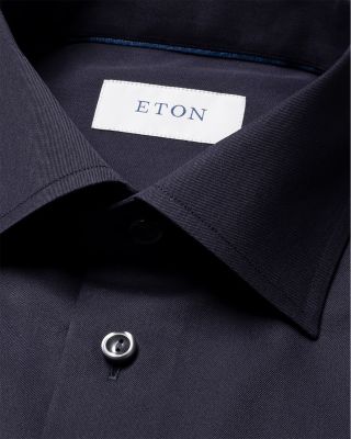 Slim Fit Solid Signature Twill Shirt