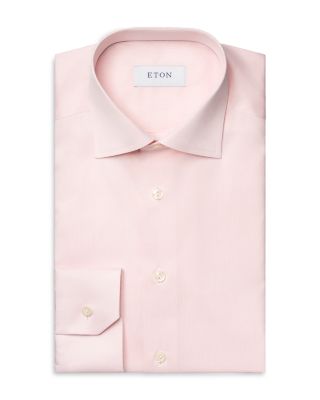 Contemporary Fit Solid Signature Twill Shirt 