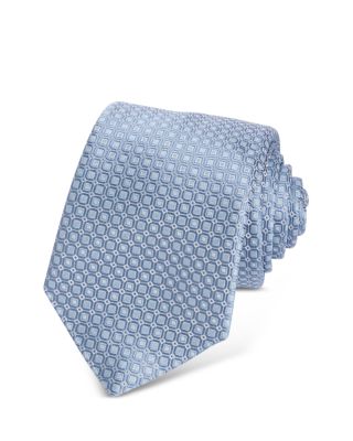Classic Geometric Grid Tie 