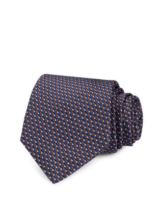 Silk Classic Geometric Tie