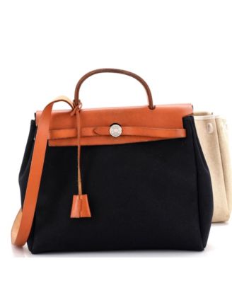 PM Herbag Toile and Leather