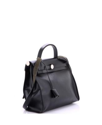 31 Herbag Zip Berline Vache Canvas and Leather