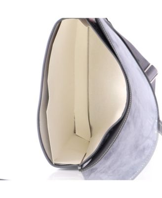   Coursier Messenger Bag Coated Canvas and Leather