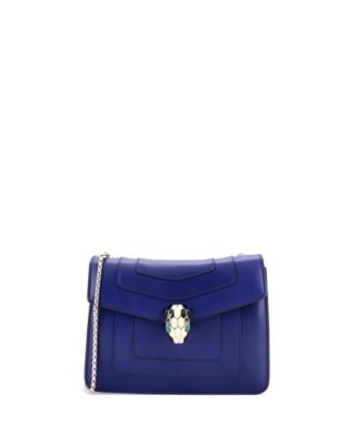  Small Serpenti Forever Square Shoulder Bag Leather