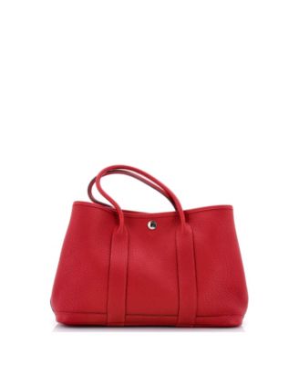 30 Garden Party Tote Leather