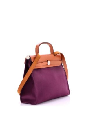 31 Herbag Zip Leather and Toile