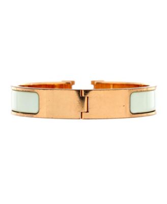 Narrow Clic H Bracelet Enamel