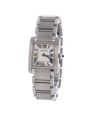  Tank Francaise Quartz Watch in Stainless Steel 20mm