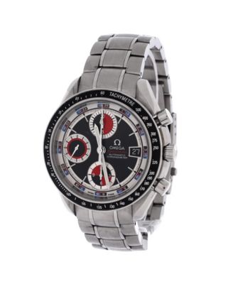  Speedmaster Casino Dial Date Chronograph Chronometer Automatic Watch in Stainless Steel 40mm