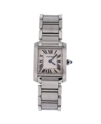  Tank Francaise Quartz Watch in Stainless Steel 20mm