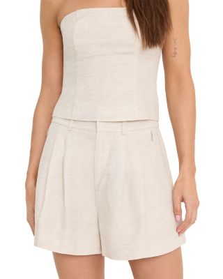 Linen Trouser Shorts