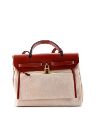 31 Herbag Zip Relief Brides de Gala Toile and Leather