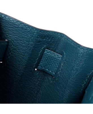 Kelly 28 Handbag Green Epsom with Gold Hardware