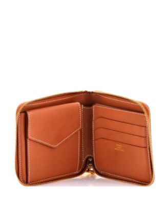 Zipengo II Chaine d'Ancre Zip Wallet Leather