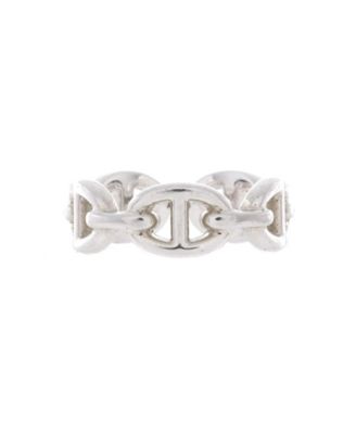 Small Chaine d'Ancre Enchainee Ring Sterling Silver