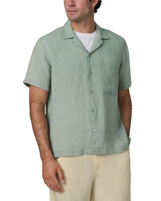 Linen Short Sleeve Camp Shirt