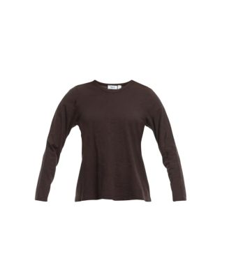 Long Sleeve Baby Fit Shrunken Crew Tee