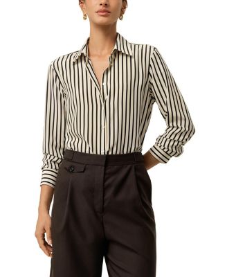 Striped Silk Shirt