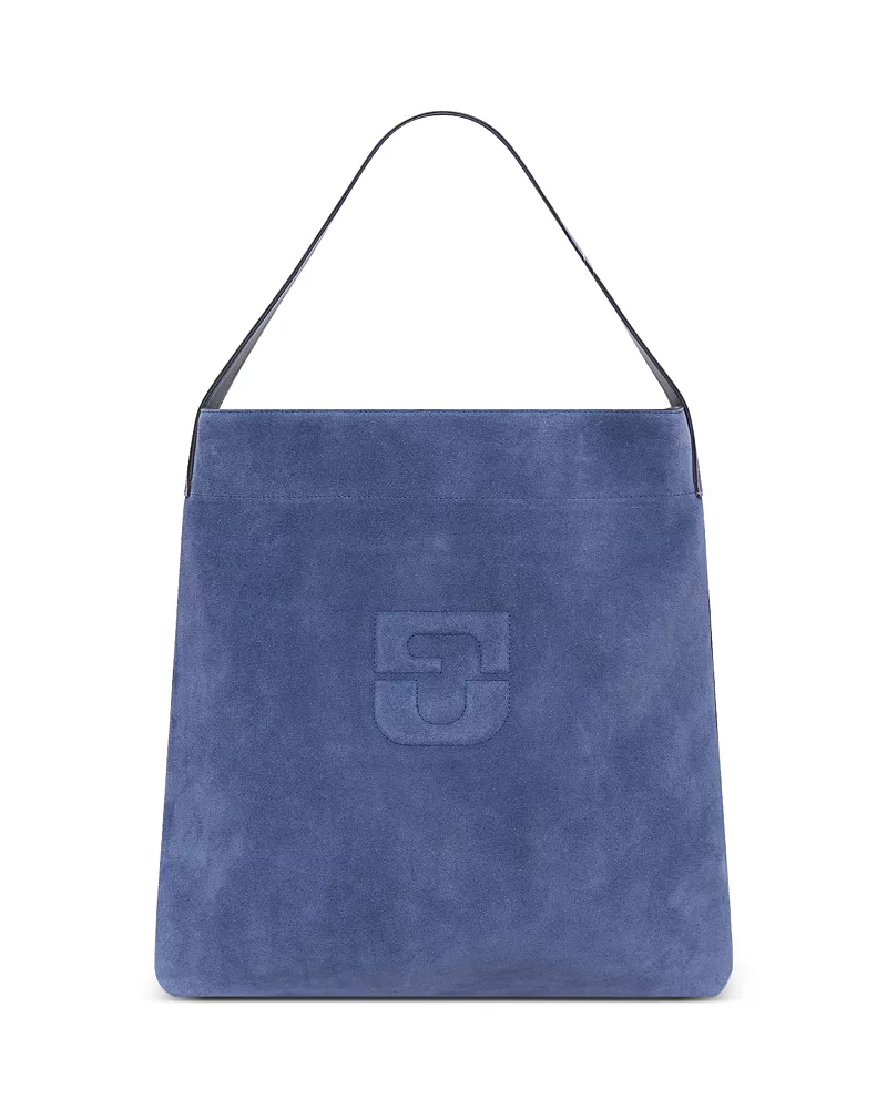 Gerard Darel Lady Suede Hobo Bag