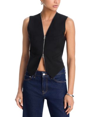 Tailored Zippered Vest