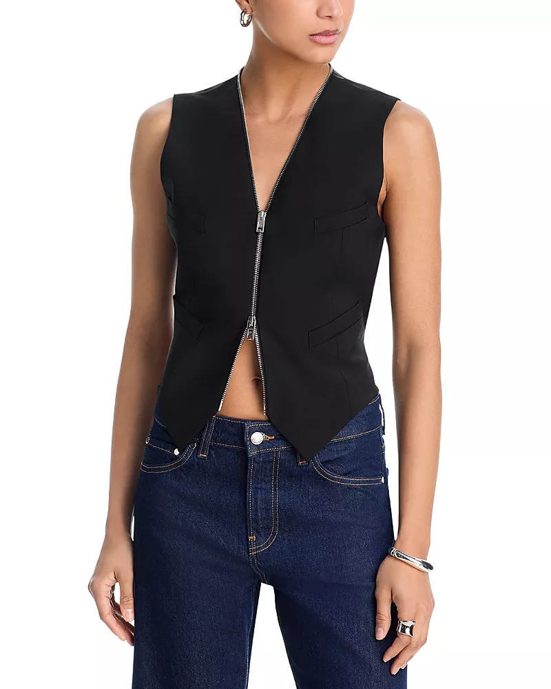 alexanderwang. t Tailored Zippered Vest