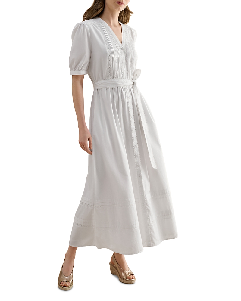 Hobbs London Thandie Button Front Dress