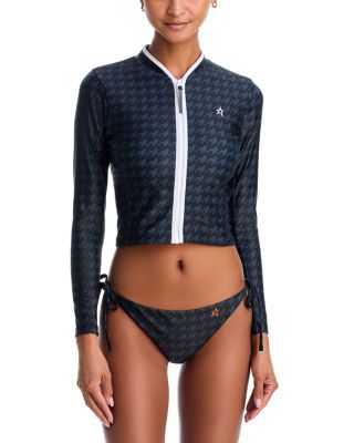 Full Zip Long Sleeve Rash Guard