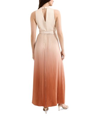 Sloane Orange Cross Front Midaxi Dress