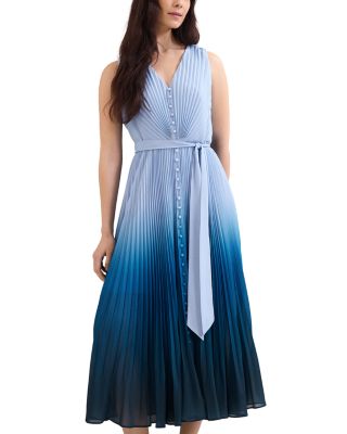 Mira Blue Ombr&eacute; Sleeveless Dress