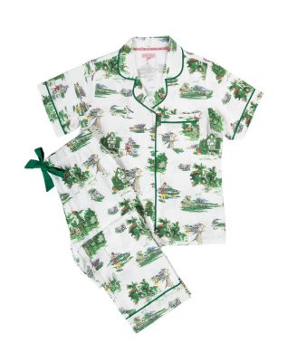 Golf Toile Pajama Pants Set