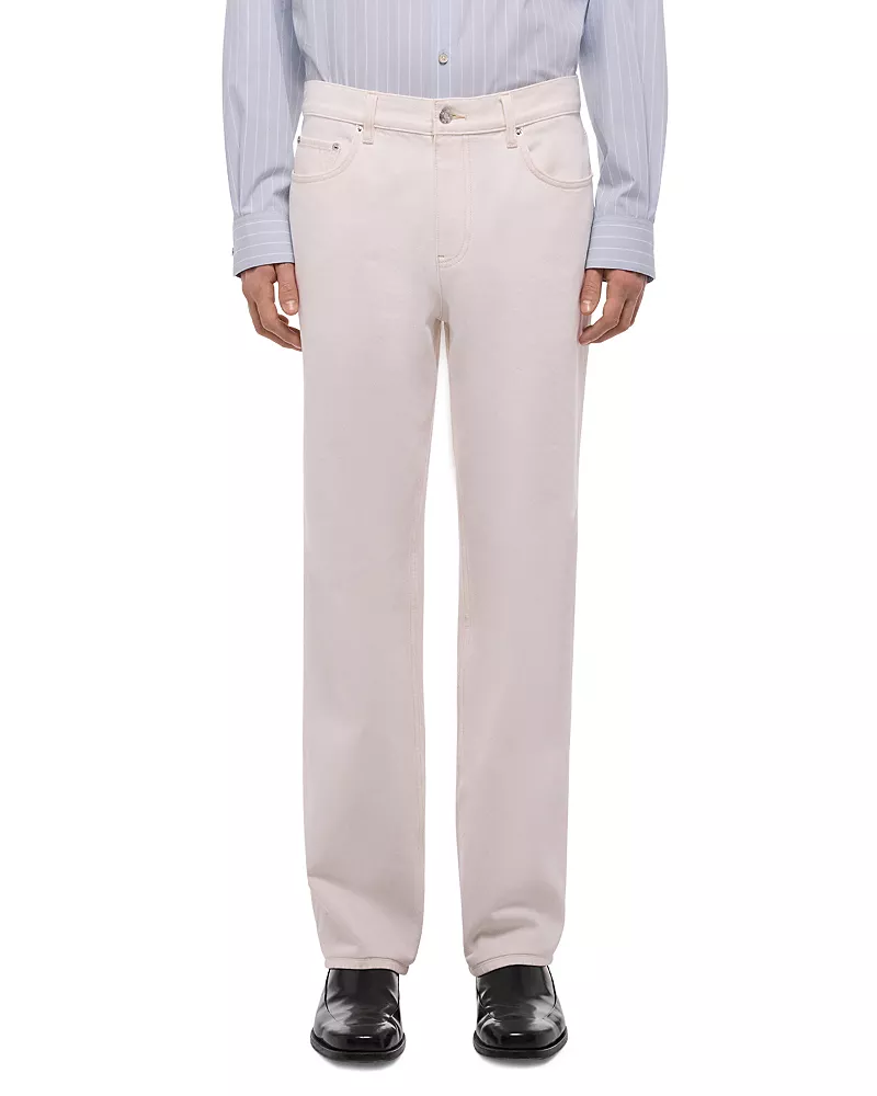 Helmut Lang Wardrobe Jean in Matte White