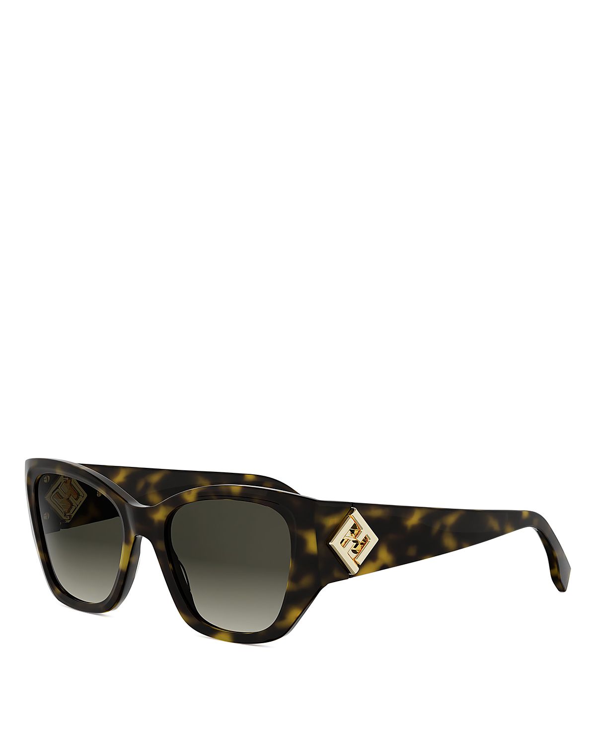 Fendi Ff Diamonds Cat Eye Sunglasses, 54mm