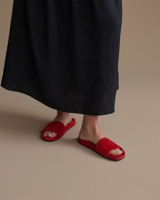 Women's Lyle Suede Slide Sandals